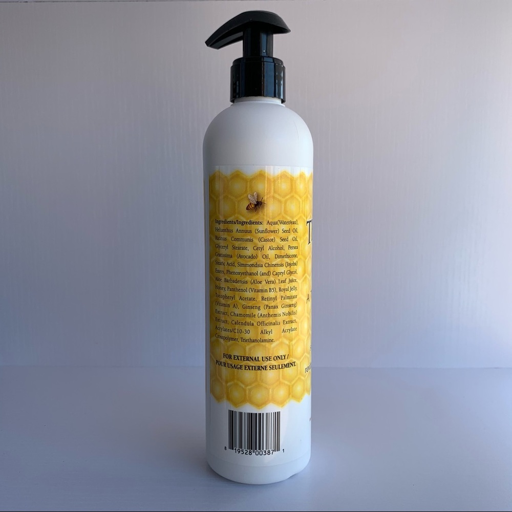 Thentix™ A Touch of Honey™ 12oz skin conditioner. Unscented
“MADE IN CANADA”. - Picture 5 of 6
